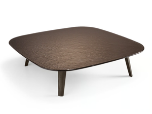 MAGMA - Wood and glass coffee table _ Fiam Italia